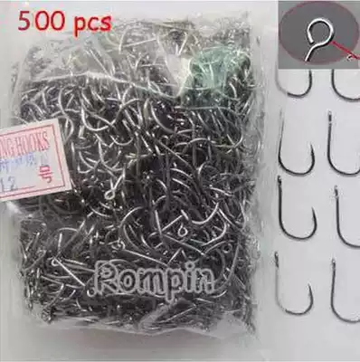 500 pieces of bulk pipe pay Isanni hook with barbs 2-15 with Kong Iconi fish hook