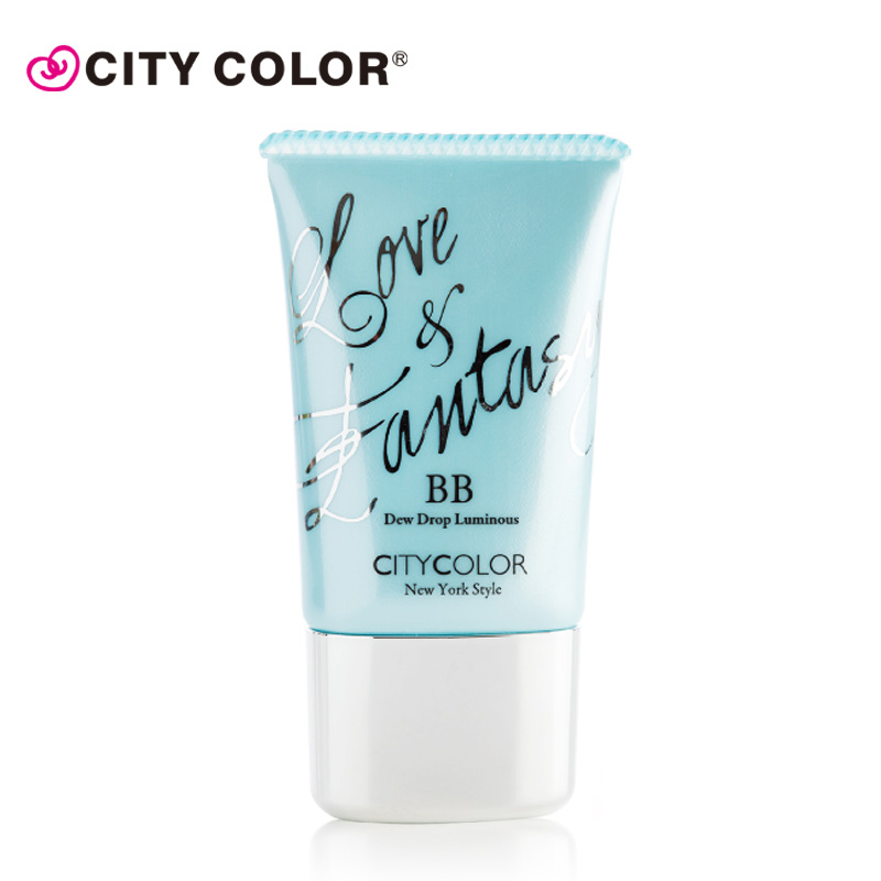 city color水感冻水珍珠BB霜 裸妆遮瑕隔离bb霜 防晒控油美白保湿