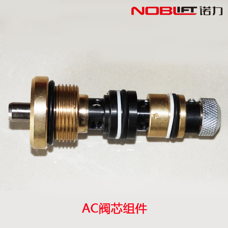 Nori original spool assembly DF AC manual hydraulic stacker accessories repair drop valve oil pressure relief valve