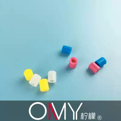 Silicone blocking plug hat glass syringe plug cap sleeve thin mouth thick mouth