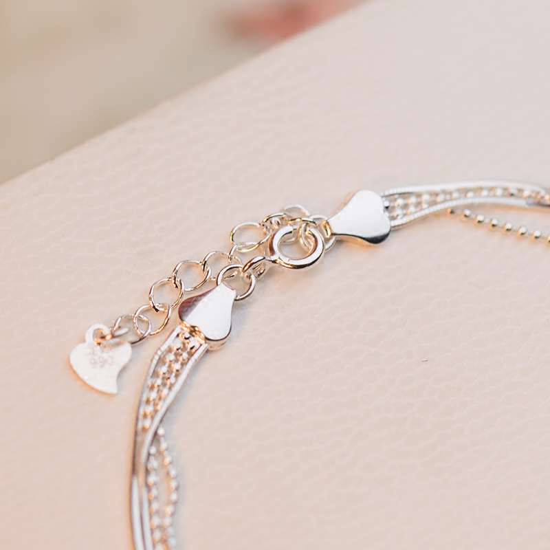 Bracelet de cheville Femme en Argenterie - Ref 3104323 Image 3