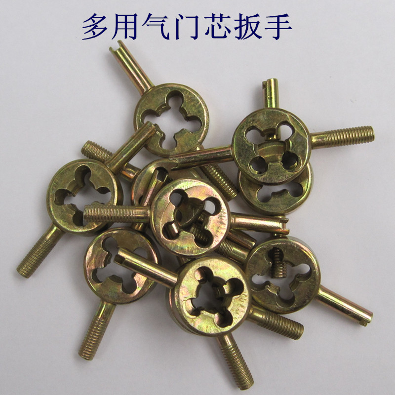 Premium Valve Key Wrench Valve Core Wrench Cone Wire Wrench American Inner Tube Gas Nozzle Wrench Key Valve Vapor Open