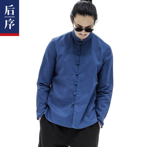 后序 中国风 棉麻 男式衬衫 天猫优惠券折后¥128包邮(¥188-60)4色可选 后序 中国风 棉麻 男式衬衫 天猫优惠券折后¥128包邮(¥188-60)4色可选