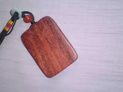 Blood sandalwood brand pendant can pretend to be Indian small leaf red sandalwood (already out)
