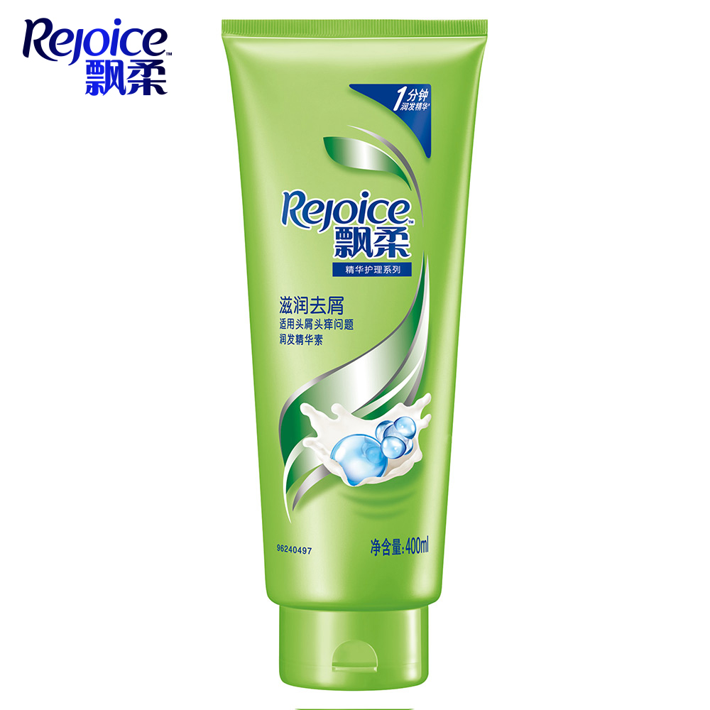Rejoice飘柔滋润去屑润发护发素400ml 护发去屑