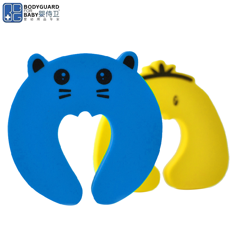 婴侍卫 卡通房门安全门扣卡门挡宝宝门塞门夹儿童防夹手安全门卡
