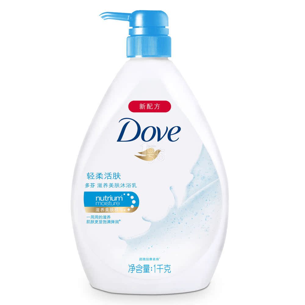 多芬轻柔活肤滋养美肤沐浴乳1000ml 一号店