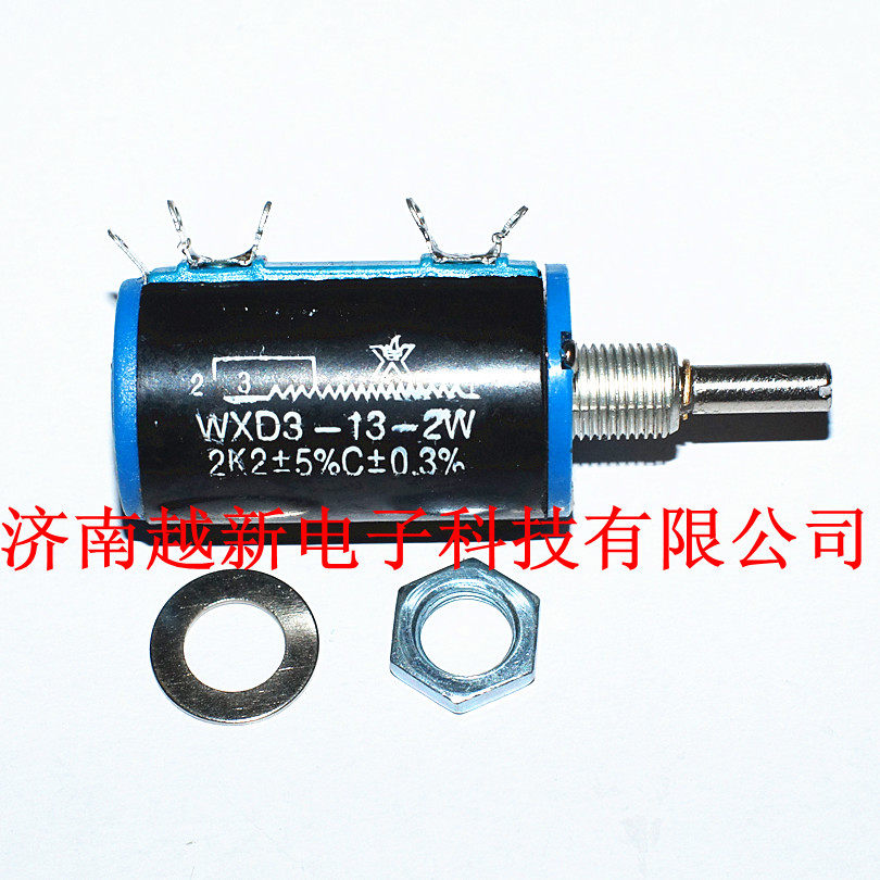 Spark Potentiometer WXD3-13-2W 2k2 Adjustable resistance 2 2K Multi-turn wire wound potentiometer 2 2k Potentiometer