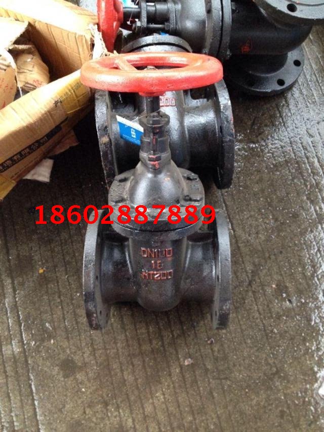 Z45T - 16 Cast - iron Flag Gate Valve Darkness Gate Valve DN100 Copper - core Dark Rod Gate Valve 4 inches Chengdu