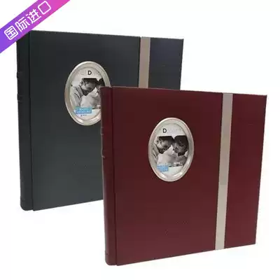 Korean simple handmade diy creative retro adhesive large photo book Photo album Laminated photo book souvenir book