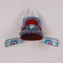 Costume headdress hat Champion hat Champion Sha Xiaosheng hat Female consort Opera hat Peking Opera drama opera supplies
