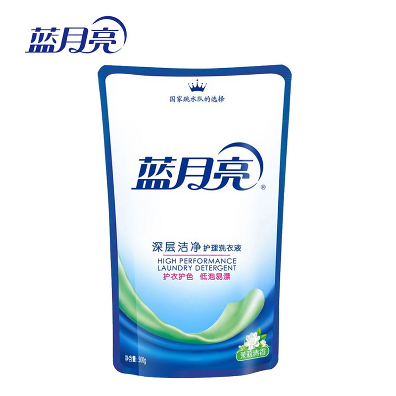 500g蓝月亮袋装深层洁净洗衣液(茉莉清香)
