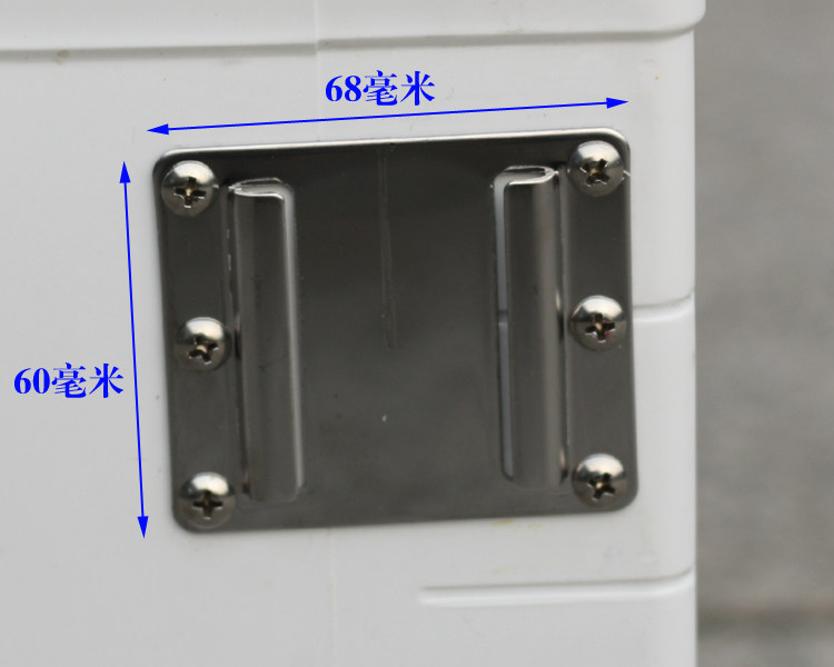 Umbrella Holder Base Removable Fishing Box Umbrella Holder Folding Inserts Type Umbrella Frame Stainless Steel Accessories Right Angle Rounded Corner Table Fishing Box