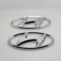 Suitable for Huatai Car standard Santa Fe modified modern car standard front and rear signs front bar in the net standard tail door standard