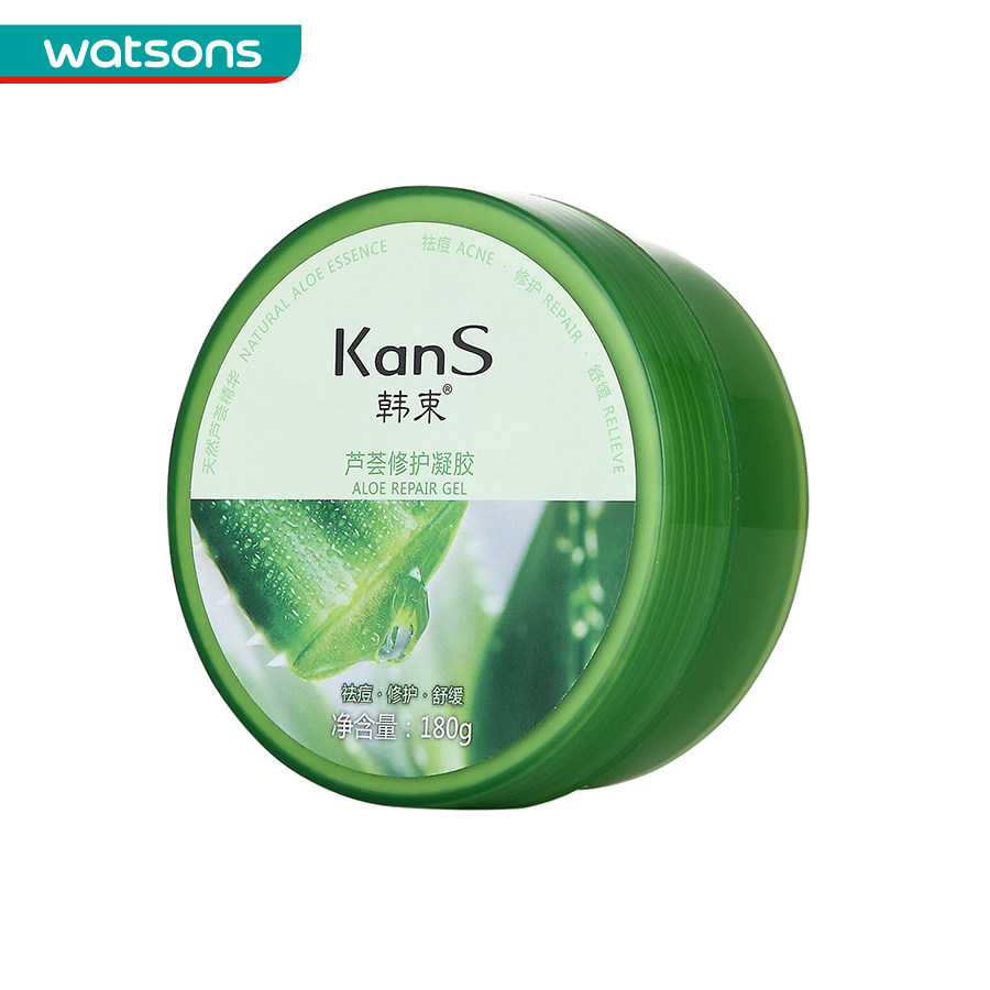 【屈臣氏】韩束芦荟修护凝胶180g