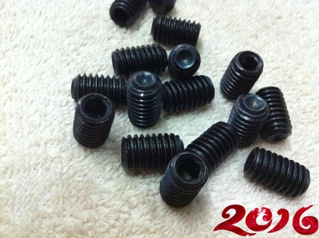 12 9 grade DIN916 recessed end without head inner hexagonal tight machine rice screw M6 * 25-M6 * 50 10 only