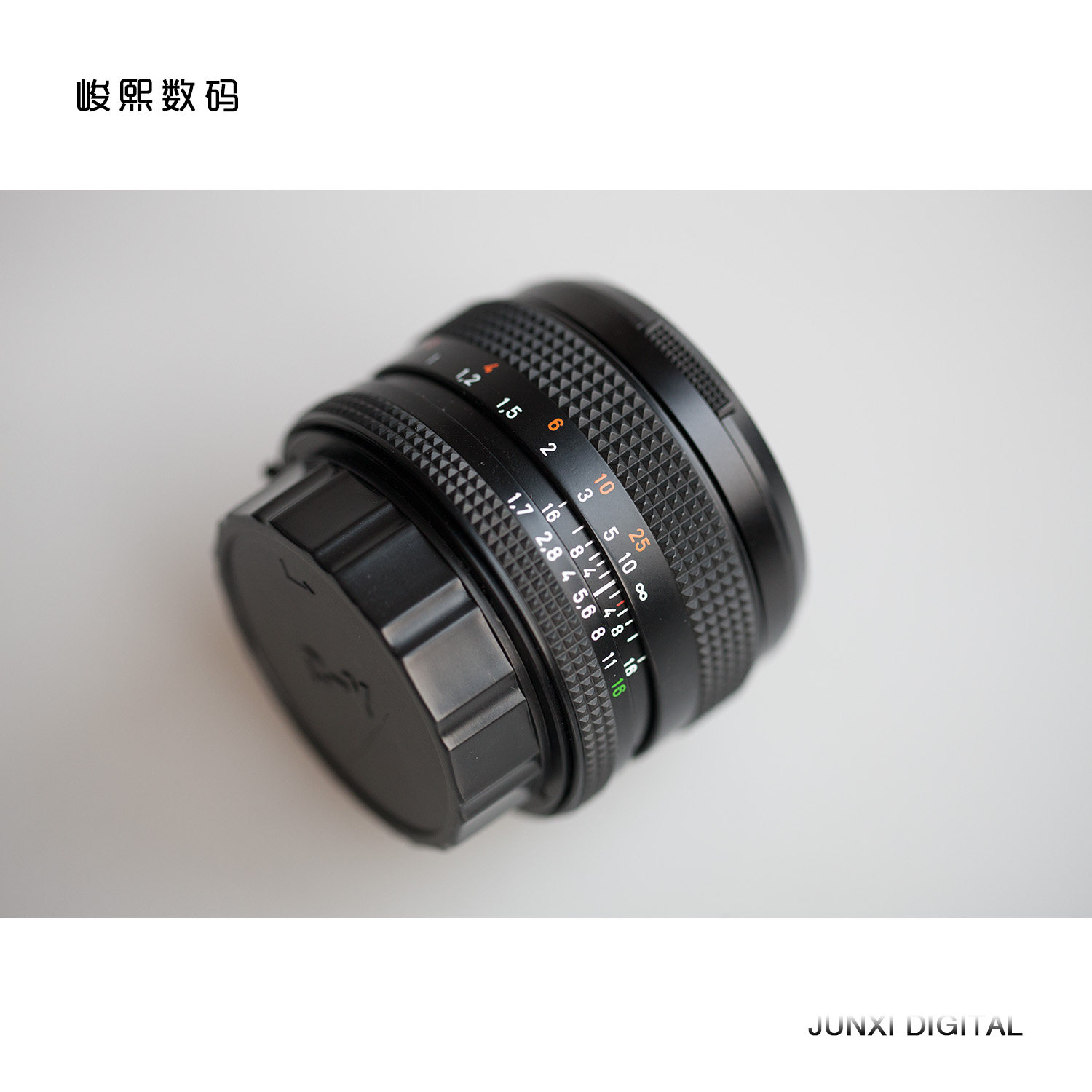 Used Kantai 1 7 50 large aperture image lens manually red T*ZE Karl Zeiss interchangeable