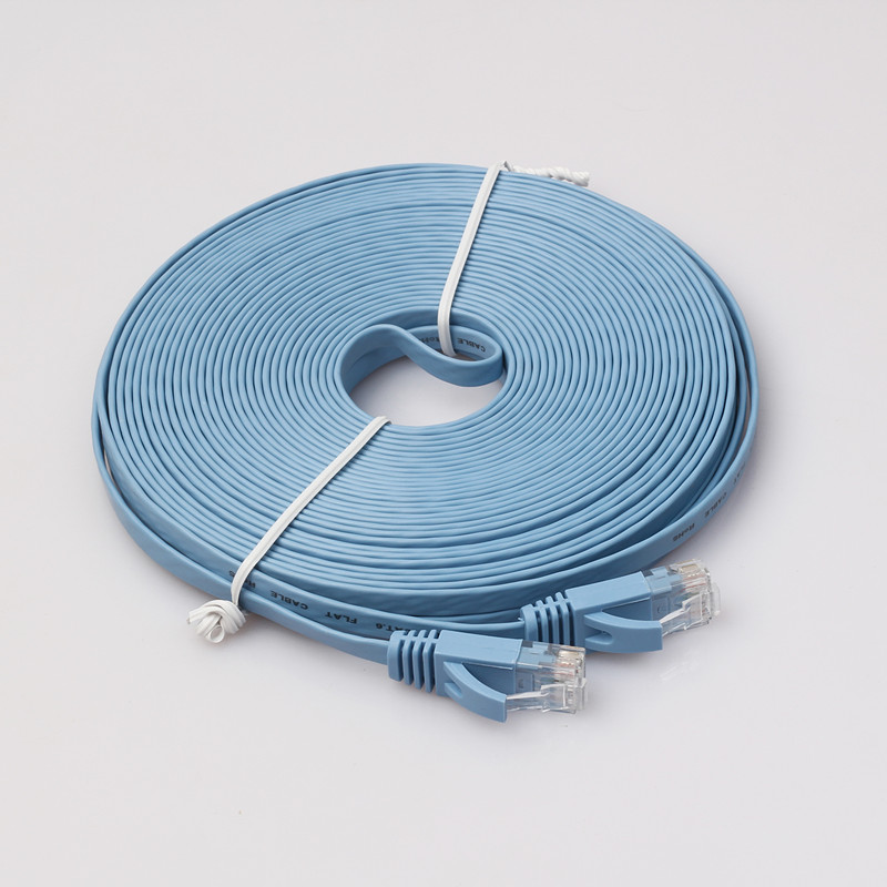 Six types of flat mesh routes CAT6 1000000000000000 Six classes one thousand trillion Superflat mesh routes 15 m
