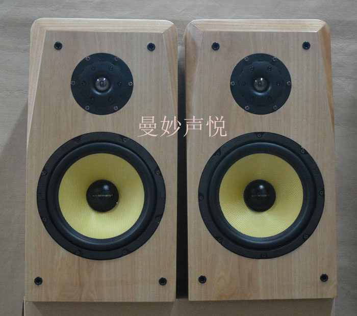 (Swans Monopoly) Swans K8 SS1II Southwest birch veneer finished 8-inch bookshelf speaker DIY pair