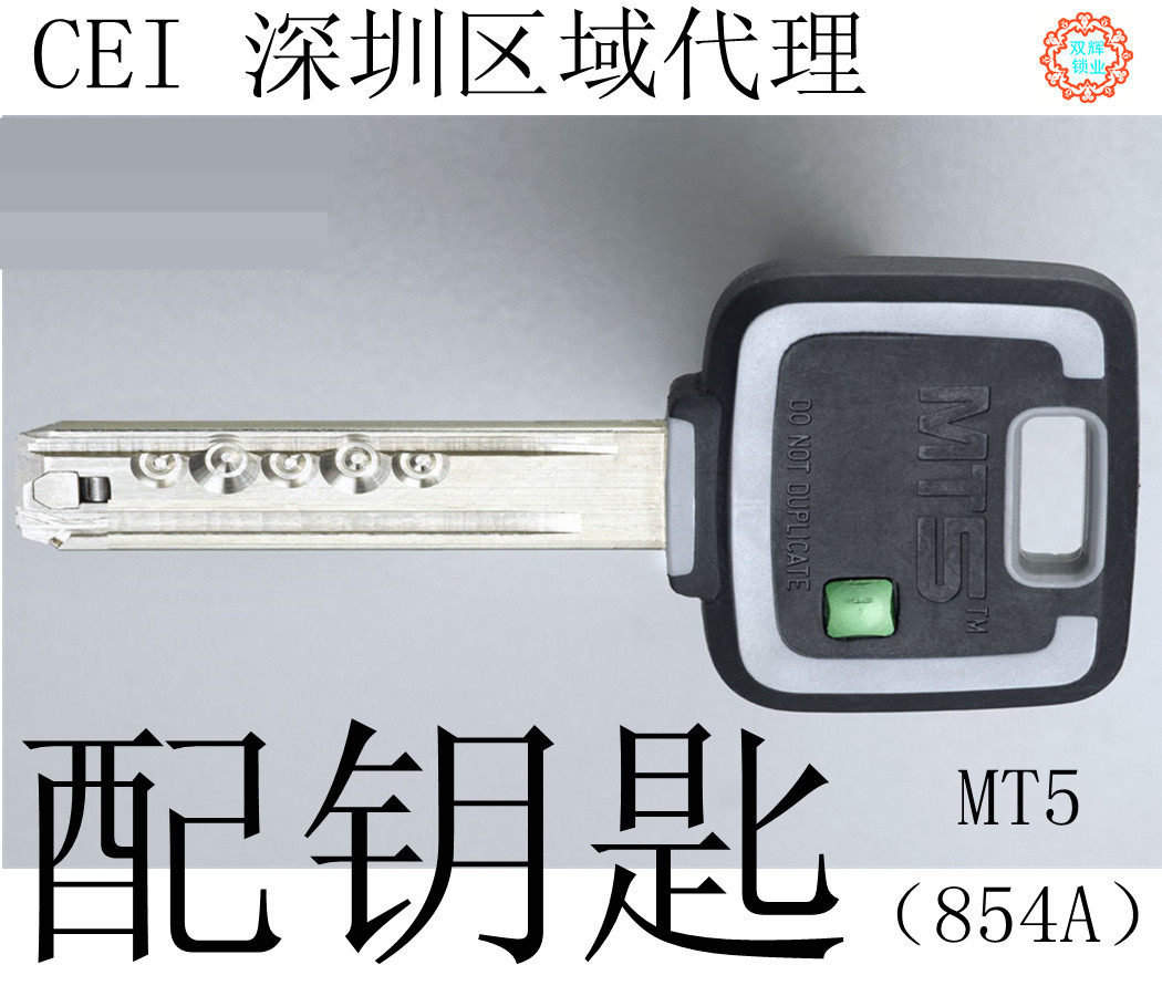 MT5 (854A) with key and model Dile key mul-t-lock invincible lock anti-theft door remote photo
