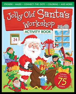 【预售】Jolly Old Santa’s Workshop Activity Book