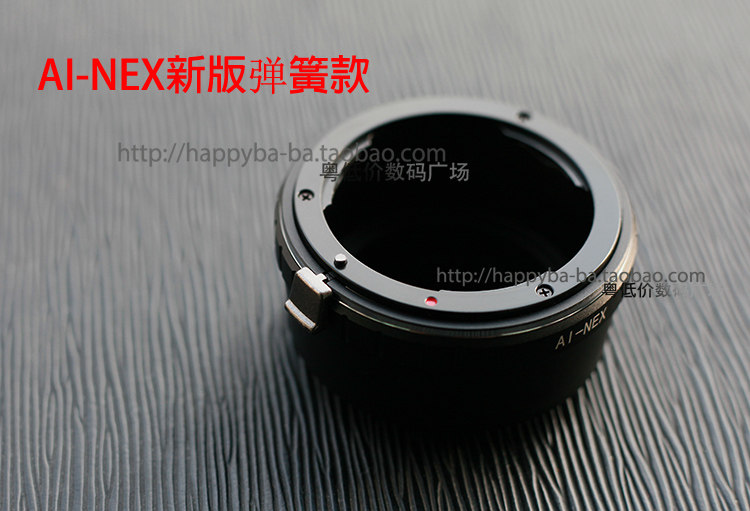 AI-NEX transfer ring spring bayonet Nikon NIKON F lens to Sony A7 A6100 A73 ring