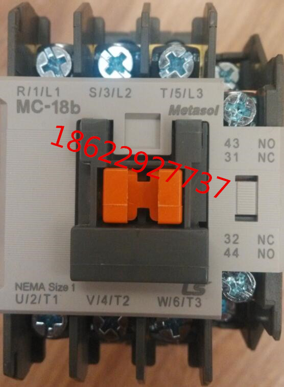 Brand new original supply South Korea LS AC contactor MC-18b 1 open 1 closed