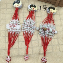 Hand woven imitation jade red rope bracelet anklet year of life hand rope foot rope small gift 2 yuan store jewelry supply