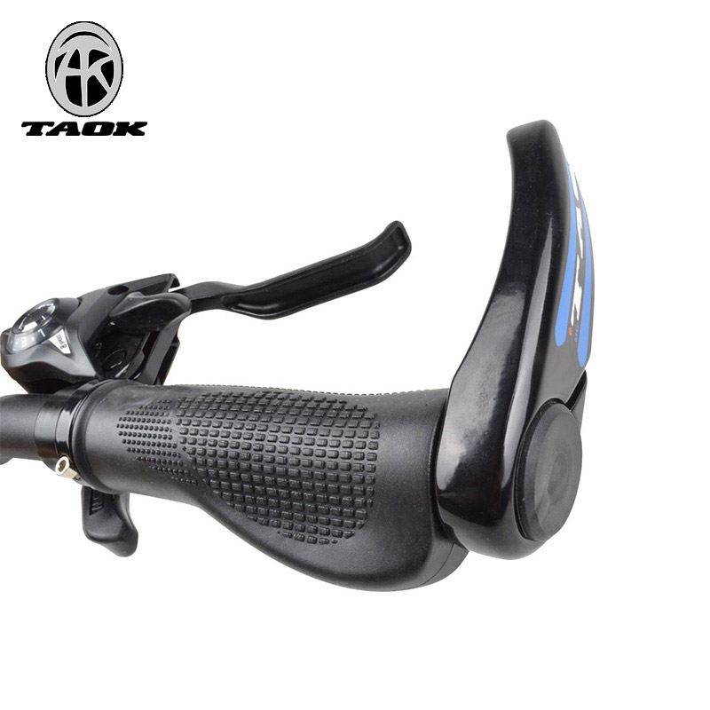 TAOK Tuoker mountain handlebar cover bike to take the cover of the magnesium alloy horn vice and grasp the rubber