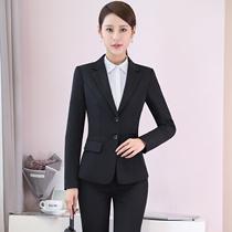 Meritocratic 2019 new spring dress Summer Korean version sashimi with short suit ladies jacket 100 hitch casual Western suit