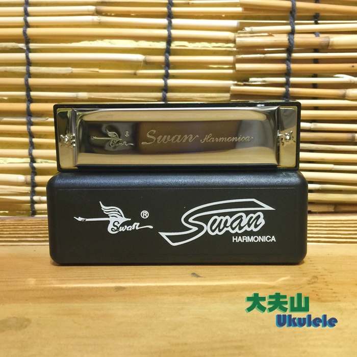 High Gear Swan Cards 10 Holes Blues Blues Harmonica Harmonica Kulele Eurie SOLO Accessories Instruments