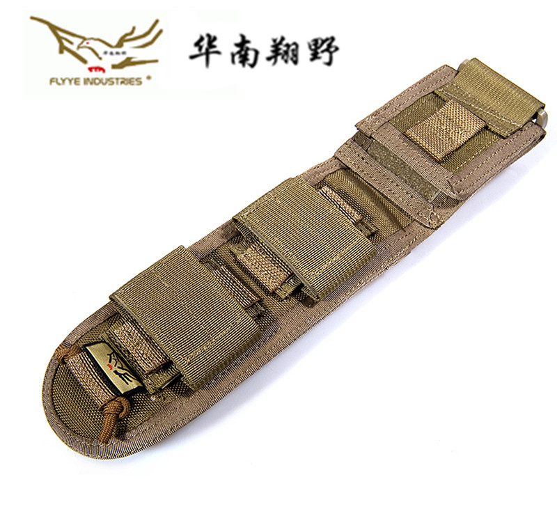 flyye Xiang Wild Long Knife Sleeve Tactical Vest SHOULDER BAG MOLLE SYSTEM Knife Bag Monolayer without lining C022