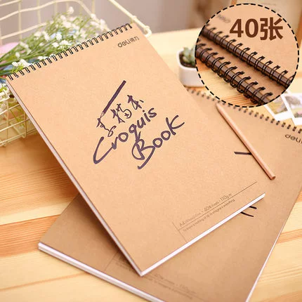 Художественная бумага для рисования для школьников, книга с картинками для начинающих, увеличенная толщина, ручная роспись