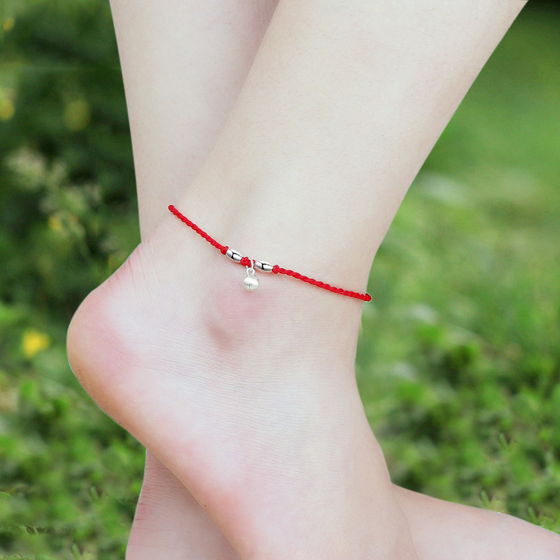 Bracelet de cheville Femme OYSHIPIN   en Argenterie - Ref 3101583 Image 1