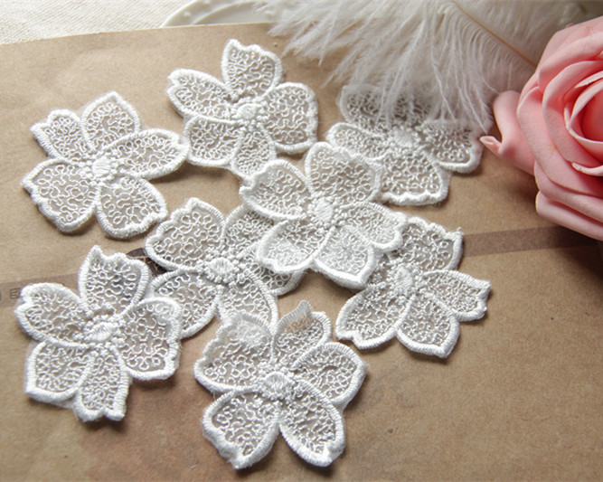 Clothing Accessories Glossy Flowers Appliques Patches Patching Holes in Down Jackets Clothes Wedding Dress Decorating Holes Patches