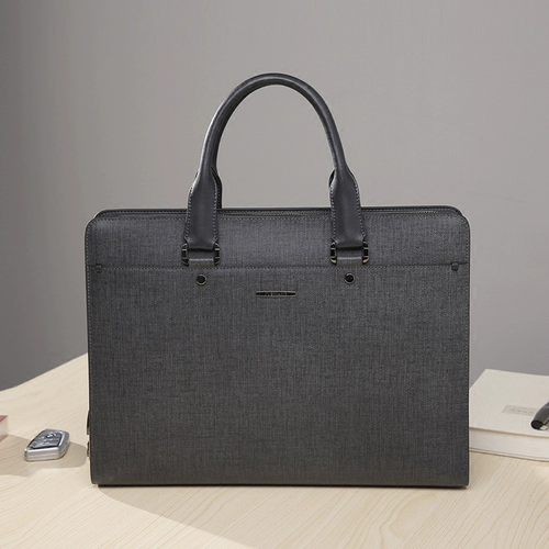 Модная кожаная сумка, барсетка для отдыха