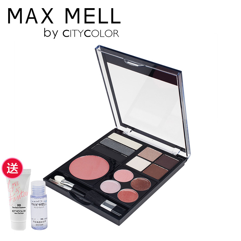 city color12色彩妆盘/盒 眼影腮红唇彩妆套装 化妆全套组合 正品