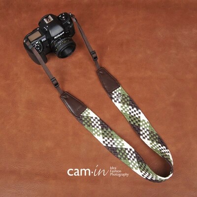 cam-in classic woven single eye digital camera holding baby bag micro single eye camera photographic shoulder strap universal CAM8660
