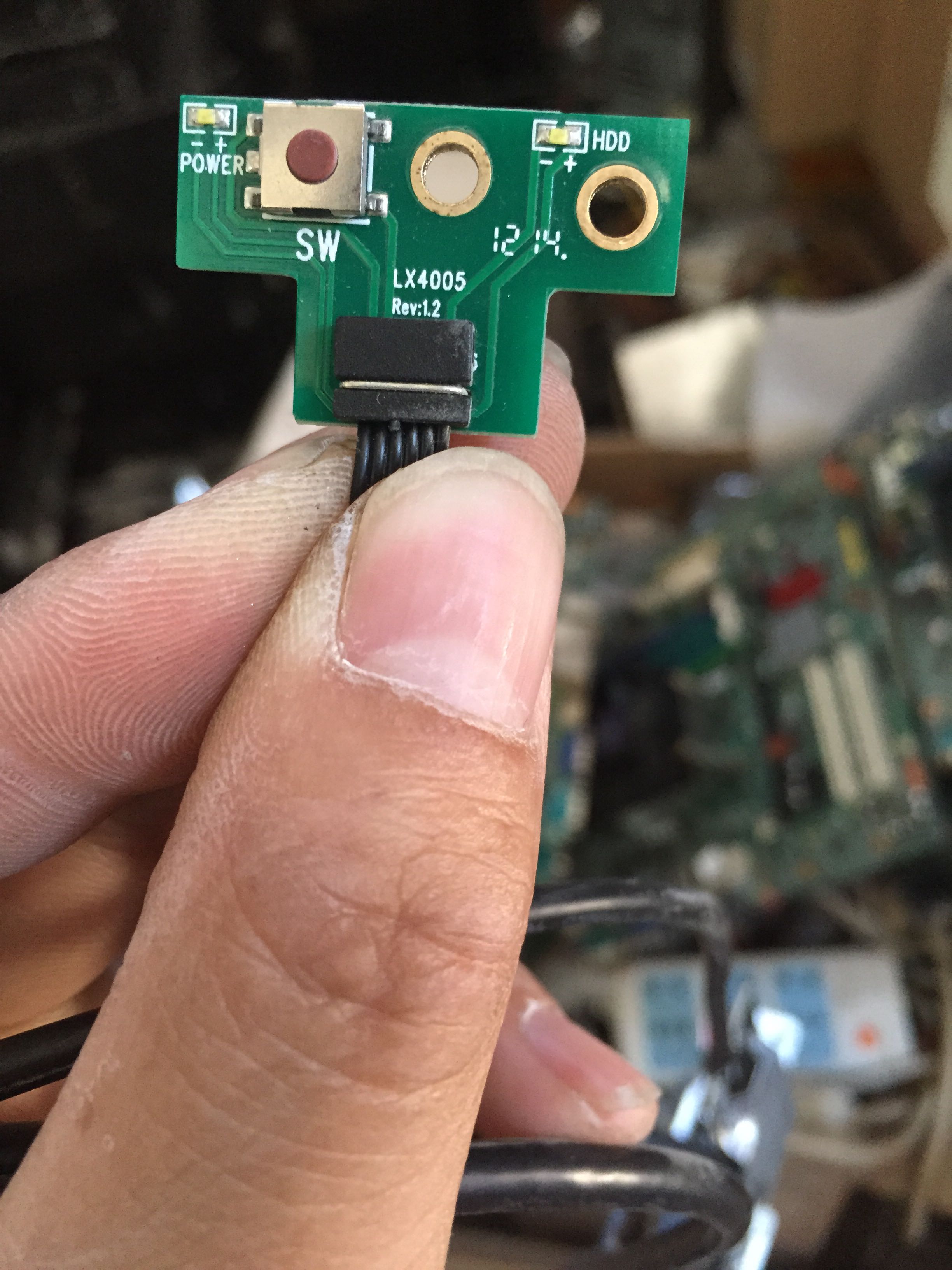 Lenovo's new round dream host shell switch lx4005 F5050 F5050 D5005 D5050 D5050 h3050 button