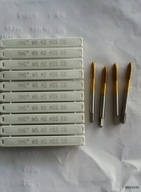 Machine with wire cone high cobalt plated titanium first end wire cone M2-M12YHG 