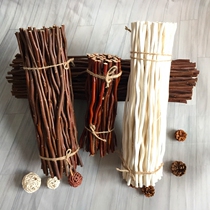 Dry branches small tree bundles Wood section decoration kindergarten DIY decoration materials forest background props creative dead wood