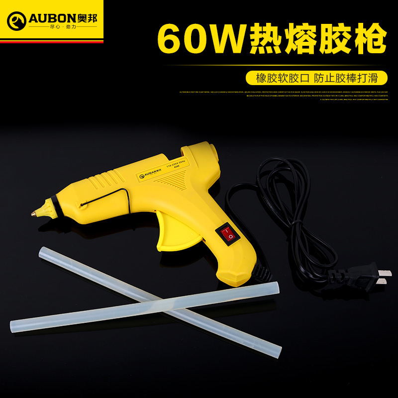 Special offer direct selling hot melt glue gun Aobang 40W60W80W100W glue gun with switch durable anti-scalding hot melt glue gun