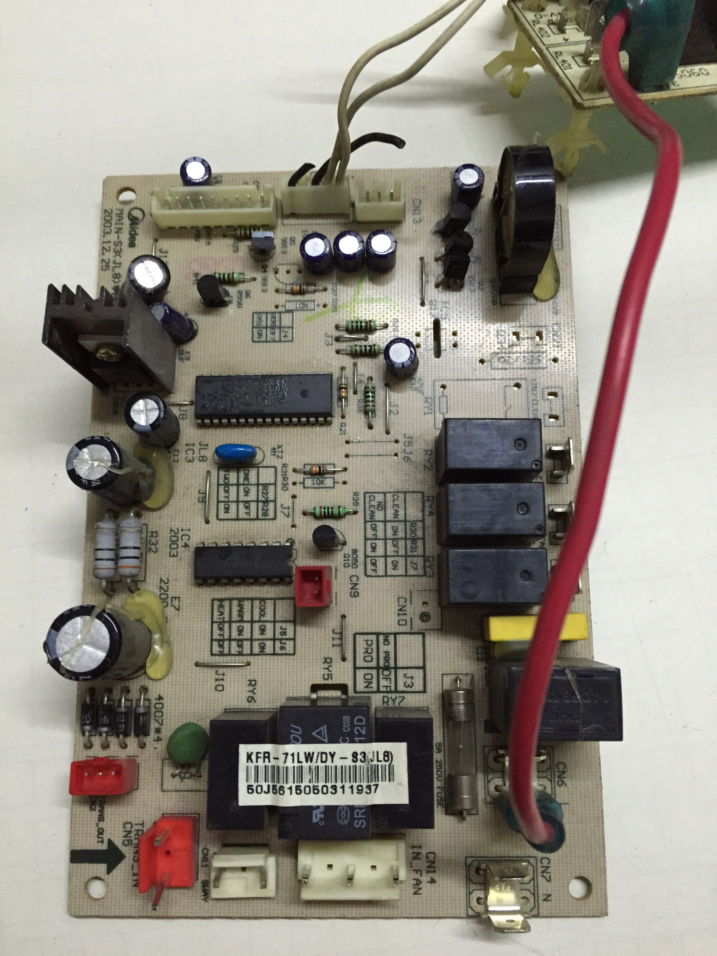 Midea air conditioning computer board KFR-71LW DY-S3 (JL8)motherboard
