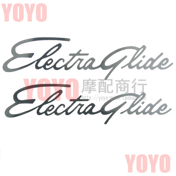 Suitable for Harley Traveller Gliding New Modified Box Fender Car Label Flower