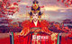 Fan Bingbing's Version of Wu Zetian's Ancient Costume, Exquisite Embroidered Luxurious Trailing Gown, Red Queen Costume, Same Style as in the Film and Television Series