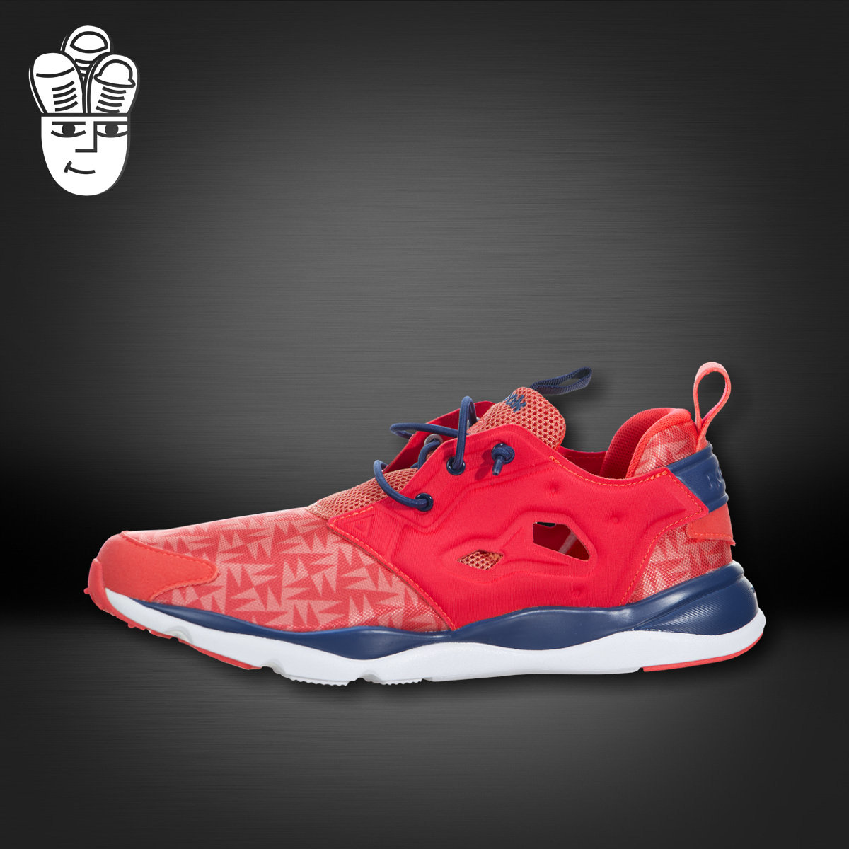 Reebok FuryLite 锐步男鞋女鞋 GS 男子 时尚跑步鞋 运动休闲鞋