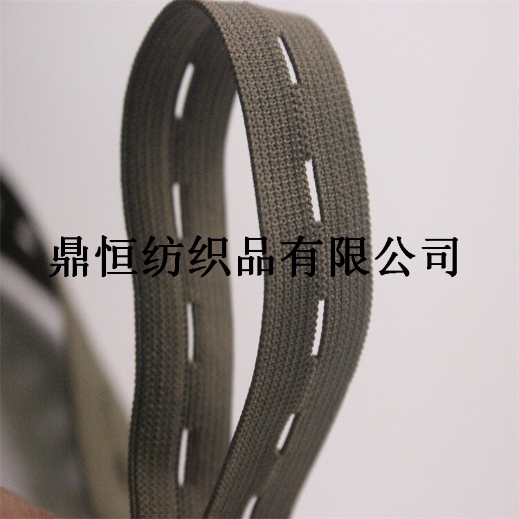 20MM military green Velcro button door with button elastic band Mother and baby adjustment elastic band rubber elastic rope