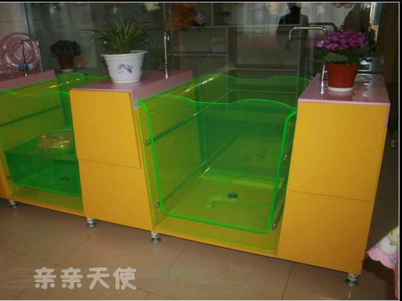 Baby swimming pool full transparent acrylic swimming pool Jaceli swimming tank photography effect is super good