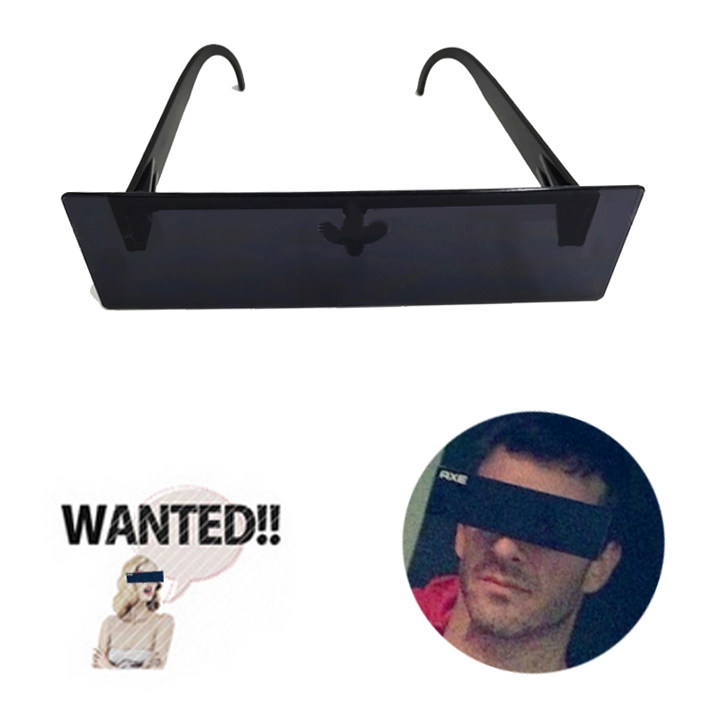 (mechanical electronic eye) retro sunglasses geek tip-in-shape recessed styling