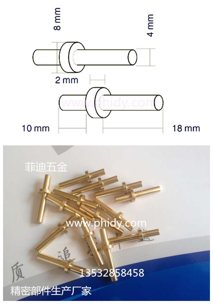 SMT thimble semi-automatic printing press thimble PCB positioning copper thimble pin pin pin pin pin PCB positioning pin